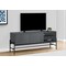 Monarch Specialties Tv Stand, 60 Inch, Console, Storage Cabinet, Living Room, Bedroom, Grey Laminate I 2739 - alternate 3